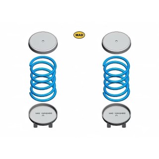 Ressort NISSAN INTERSTAR 2024 AUJOURD'HUI SET Ressorts Renforcés HD 350kgs 2 pieces ARRIERE +25 / 30mm