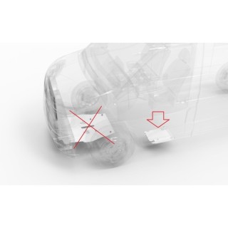 PROTEGE CARTER NISSAN INTERSTAR 2024 AUJOURD'HUI RESERVOIR AD BLUE ALUMINIUM 5mm