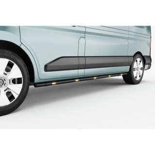 Marche pieds NISSAN INTERSTAR L2 2024 AUJOURD'HUI INOX NOIR tubulaire  3585mm