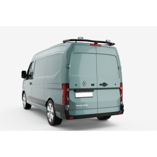 RAMPE DE TOIT NISSAN INTERSTAR H2 2024 AUJOURD'HUI INOX NOIR TUBULAIRE ARRIERE