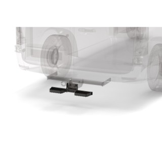 Marche Pieds ARRIERE RENAULT MASTER 2024 AUJOURD'HUI INOX NOIR 600mm