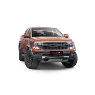 PARE BUFFLE FORD RANGER RAPTOR 2023 AUJOURD'HUI HOMOLOGUE INOX Noir Protection Basse 70mm