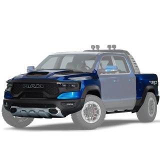 Kit Carrosserie RAM 1500 DS 2013 2018 Kit Conversion TRX Style avec eclairage Leds