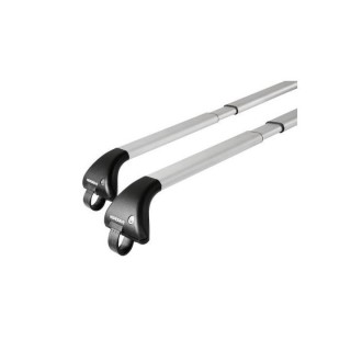 Barres de toit MG HS 2024 AUJOURD'HUI TRANSVERSALES ALUMINIUM barres classiques