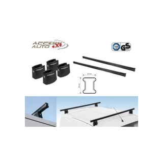 Barres de Toit FORD TRANSIT COURIER 2023 AUJOURD'HUI TRANSVERSALES ACIER 2 BARRES 100kgs - Access Auto 4x4