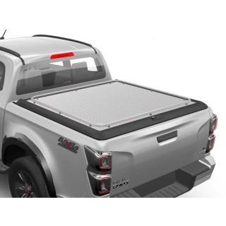 COUVRE BENNE ISUZU D MAX 2020 AUJOURD'HUI SPACE CABINE ALUMINIUM GRIS Mountain Top