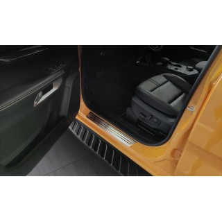 Seuil de porte FORD RANGER 2023 AUJOURD'HUI INOX POLI 4 PIECES