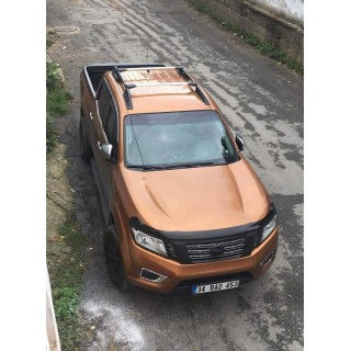 Barres de Toit FIAT FULLBACK 2016 AUJOURD'HUI Longitudinales + Transversales Aluminium Poli