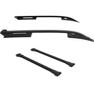 Barres de Toit MITSUBISHI L 200 2015 AUJOURD'HUI SET NOIR