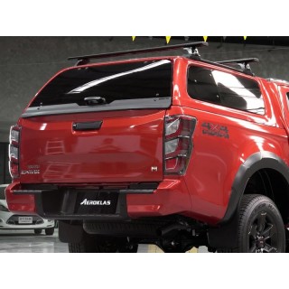 HARD TOP ISUZU D-MAX 2025 AUJOURD'HUI SPACE CABINE FENETRES COULISSANTES AEROKLAS Pret à peindre - Access Auto 4x4