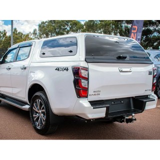 HARD TOP ISUZU D-MAX 2025 AUJOURD'HUI CREW CABINE FENETRES PIVOTANTES AEROKLAS Pret à peindre