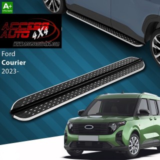 marche pieds FORD COURIER 2023 AUJOURD'HUI Aluminium DMC Noir Poli