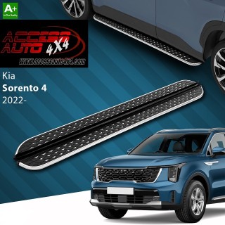 marche pieds KIA SORENTO 2022 AUJOURD'HUI  Aluminium DMC Noir Poli