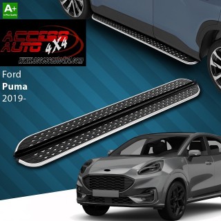marche pieds FORD PUMA  2019 AUJOURD'HUI Aluminium DMC Noir Poli