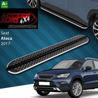 marche pieds SEAT ATECA 2017 AUJOURD'HUI Aluminium DMC Noir Poli