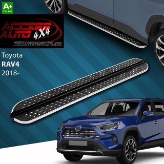 marche pieds TOYOTA RAV4 2019  AUJOURD'HUI Aluminium DMC Noir Poli