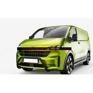 Pare Buffle VOLKSWAGEN T7 TRANSPORTER 2025 AUJOURD'HUI INOX NOIR HOMOLOGUE CE 60mm