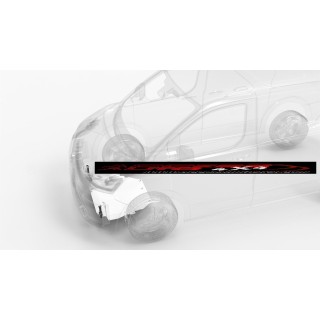 PROTEGE CARTER FORD TRANSIT CUSTOM 2023 AUJOURD'HUI MOTEUR BV ALUMINIUM 5 mm