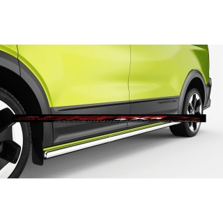 marche pieds VOLKSWAGEN T7 TRANSPORTER COURT 2025 AUJOURD'HUI INOX tubulaire LNE 60mm