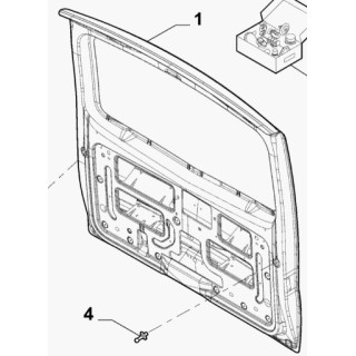 Hayon Origine Fiat Talento 2016+ REF 6000617150