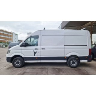Kit Rehausse VOLKSWAGEN CRAFTER 4  Motion 2017 AUJOURD'HUI SET AVANT ARRIERE + 50 +50mm amortisseurs arrieres HD