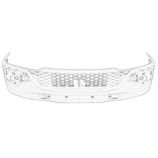 Pare-chocs avant Iveco Daily depuis 2016 35C-70C REF 5802510223