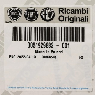 Amortisseur avant droit origine Fiat Fiorino-Qubo Panorama 2007+  REF 51929882 - Access Auto 4x4