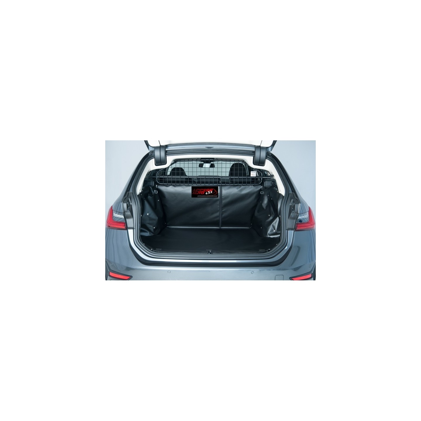 Bac De Protection De Coffre Extrem Sur Mesure Pour Renault Espace VI E-Tech Full Hybride Dès 2023 - Noir Antidérapant