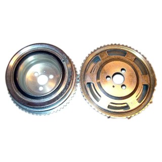 Poulie vilebrequin Fiat Marea Bravo Brava 1.2 1.4 16V Lancia 1.2 16V Pour véhicules avec servo REF 55181189
