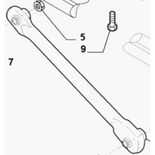 Barre de torsion origine Fiat Ducato Type 250 Citroën jumper Peugeot Boxer REF 1350999080