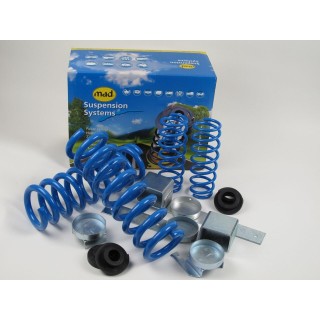 Ressort VOLKSWAGEN T6 Transporter 2.0TDI  2015 2019 SET Ressorts Renforcés 500kgs+ AVANT ARRIERE + 30 / + 30 mm