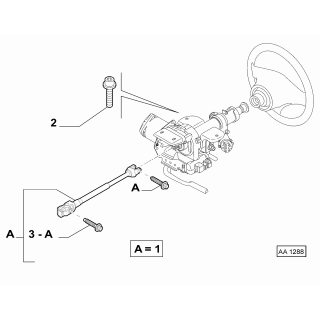 Colonne de direction electrique origine Lancia Delta  2008+  REF 71772131