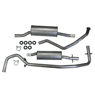 Système d'échappement complet Peugeot J5 2.5 D Type 280 / 290 Citroën C25 2.5 D REF 2620008