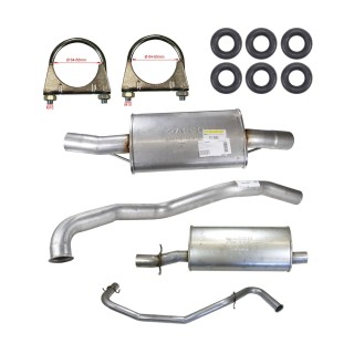 Système d'échappement complet Citroen C25 Peugeot J5 1.9 2.5 TD Peugeot Boxer Citroen Jumper REF 2620010