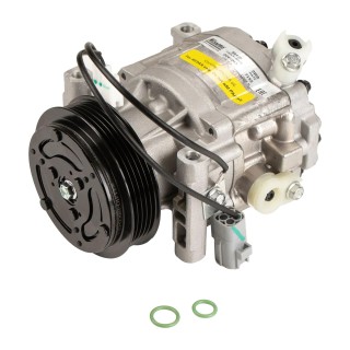 Compresseur de climatisation Fiat 500 Doblo Idea Panda 1.2 8V 1.4 16 Lancia Ypsilon Musa 1.2 8V 1.4 16V REF 51747318