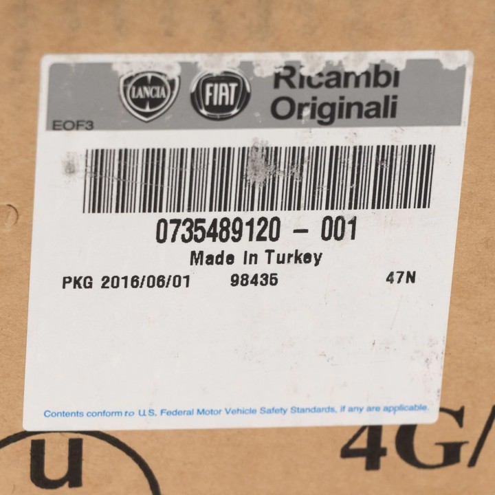 Ceinture de sécurité avant gauche Fiat Doblo type 223 2004 2005 avec tendeur de courroie REF 735489120 - Access Auto 4x4