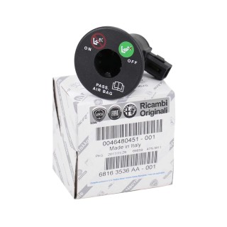 interrupteur d'airbag Fiat Croma Idea Panda Palio Punto Stilo Doblo Strada Alfa 147 156 159 Brera GT GTV Spider REF 46480451
