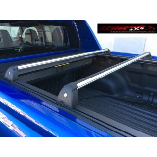 COUVRE BENNE VOLKSWAGEN AMAROK AVENTURA DOUBLE CABINE 2010 2020 RIDEAU COULISSANT Mountain Top NOIR - AccessAuto4x4