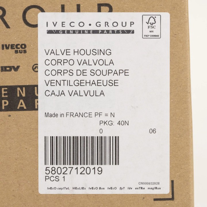 Corps de papillon origine Fiat Ducato Type 250 / 252 2.3 16V