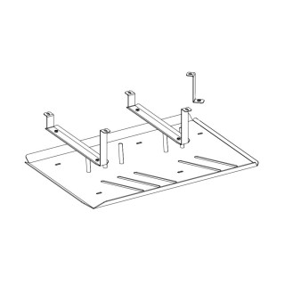 PROTEGE CARTER VOLKSWAGEN CRAFTER 2022 AUJOURD'HUI RESERVOIR CARBURANT ACIER 3mm