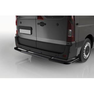 PROTECTION ARRIERE FIAT DUCATO L3 2006 AUJOURD'HUI INOX Noir 60mm avec angles