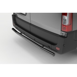 PROTECTION ARRIERE FORD TRANSIT CUSTOM 2012 2023 INOX Noir 60mm