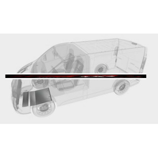 PROTEGE CARTER RENAULT TRAFIC 2022 AUJOURD'HUI MOTEUR ALUMINIUM 5mm