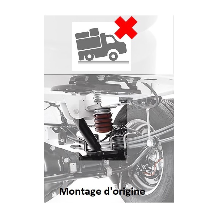 Kit Ressort Auxiliaire pour PEUGEOT BOXER 2006 AUJOURD'HUI  Maxi Load - AccessAuto4x4 Kit Ressort Auxiliaire pour PEUGEOT BOXER 2006 AUJOURD'HUI  Maxi Load - AccessAuto4x4