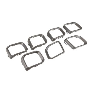 Grille Calandre origine Jeep Compass  2021+ Gris Neutre Satiné REF 735734355