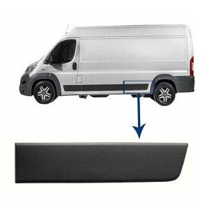 Baguette protection arriere gauche origine Fiat Ducato Peugeot Boxer Citroen Jumper REF 735422848