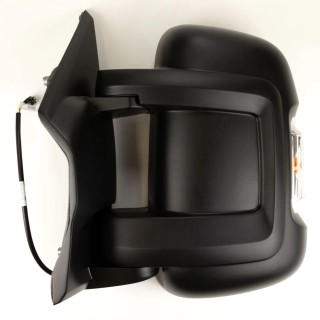 Rétroviseur extérieur gauche réglable manuellement bras court Fiat Ducato Type 250 Peugeot Boxer Citroën Jumper REF 735661905 - 