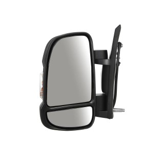 Rétroviseur extérieur gauche Fiat Ducato 250, Citroen Jumper et Peugeot Boxer electrique Bras court 16W REF 735661906