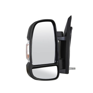 Rétroviseur extérieur gauche Fiat Ducato 250, Citroen Jumper et Peugeot Boxer electrique Bras court 16W REF 735440420