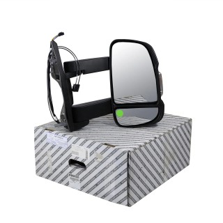 Rétroviseur extérieur droit origine Fiat Ducato/Citroen Jumper/Peugeot Boxer 2014+ électrique 16 W bras long REF 735773374 - Acc